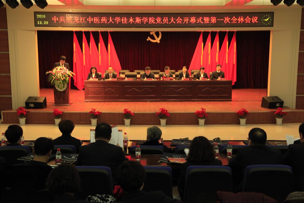 党委副书记、院长刘斌致开幕词